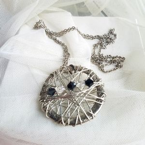 Swarovski Elements Unique Handmade Long Necklace NEW